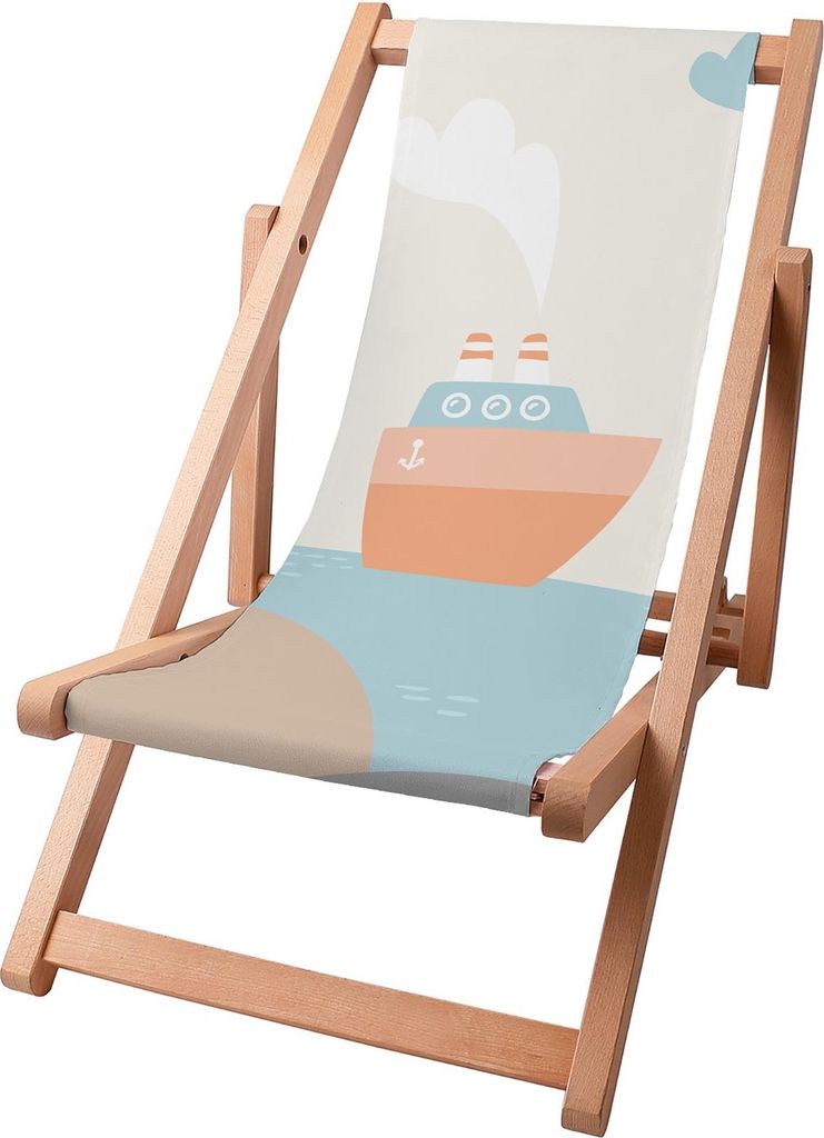 Sdraio per bambini Dreamroots pieghevole in legno fino a Immagine del prodotto 