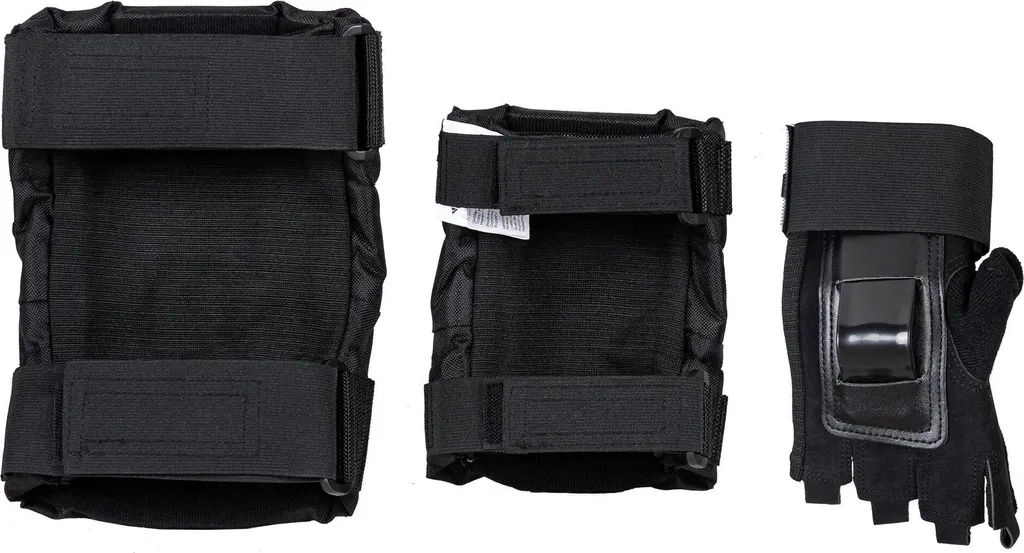 USD Skates Core Tri-pack Noir M - Kit de protection complet roller