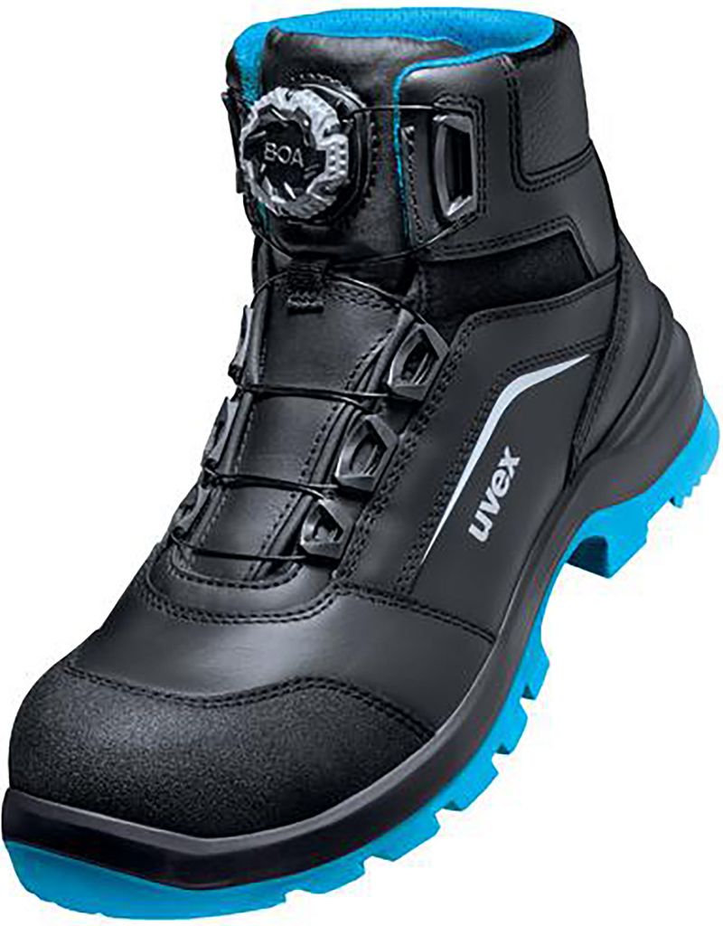 uvex 2 xenova® Stiefel S3 schwarz, blau Weite 10 Gr. 46 Produktbild 