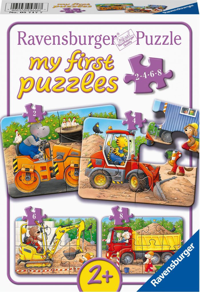 Zvierat na stavenisku Ravensburger 05717 Obrázok produktu 