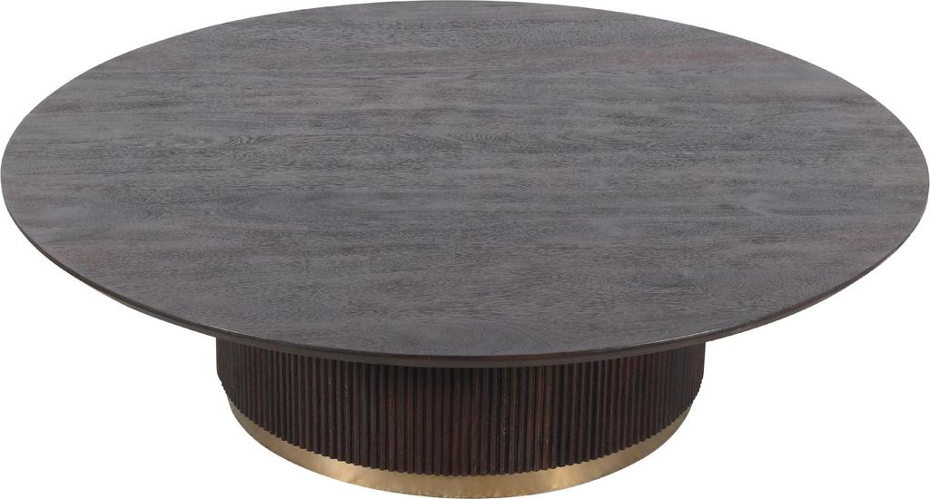 PTMD - Xelle Couchtisch - Braun - 150 x 150 x 35 cm