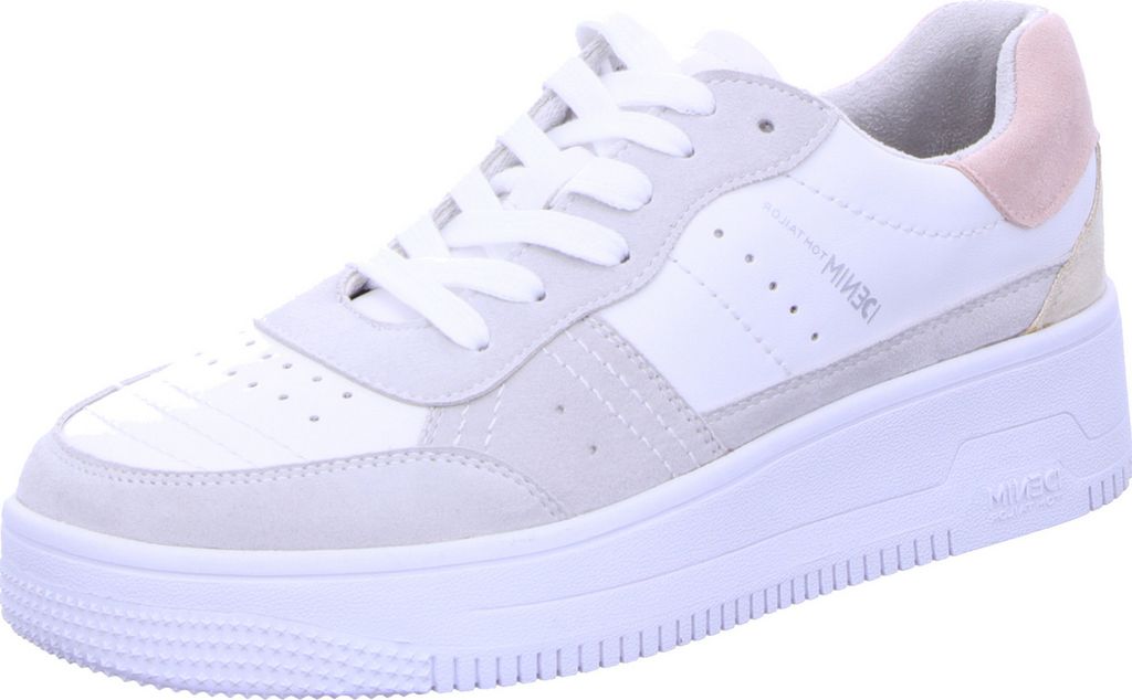 Tom Tailor Denim Damen Sneaker Lowtop weißrose EUR 40 Produktbild 