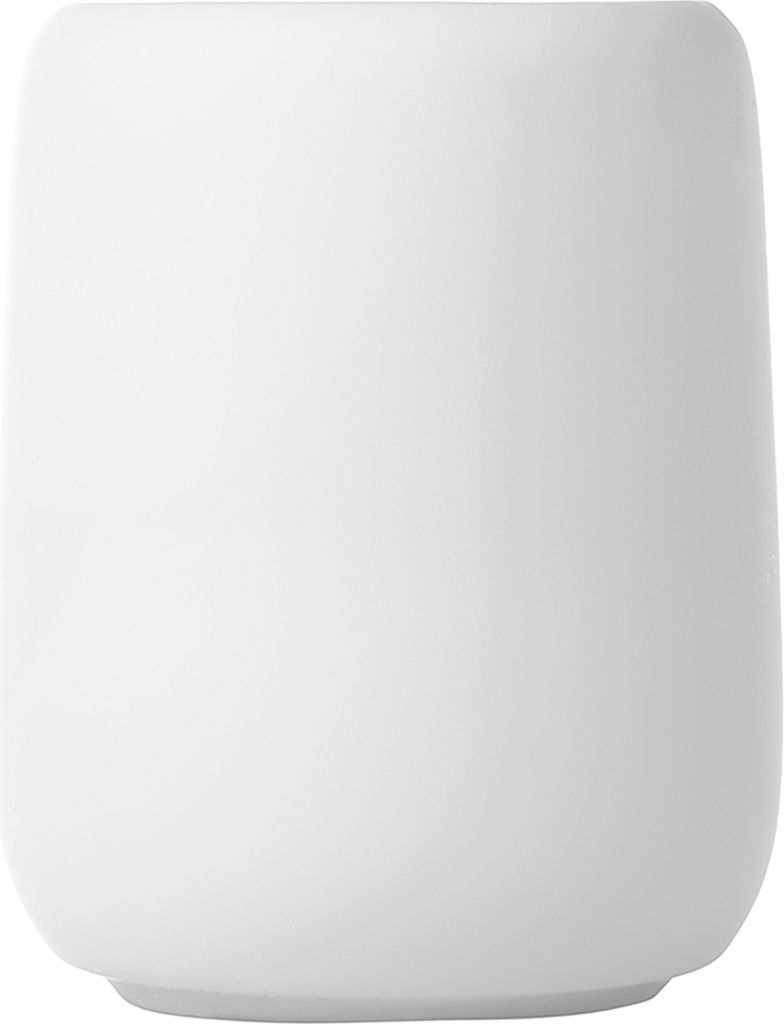Blomus Zahnputzbecher Sono, Zahnbürstenbecher, Becher, Keramik, White, 300 ml, 66275