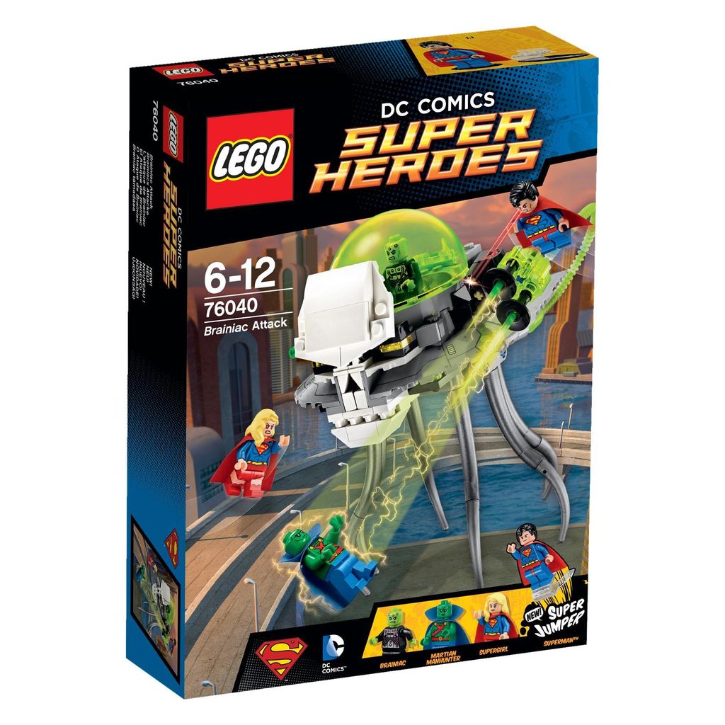 Lego Brainiacs Attacke DC Comics Super Heroes, Junge, 6 Jahr(e), 12 Jahr(e)