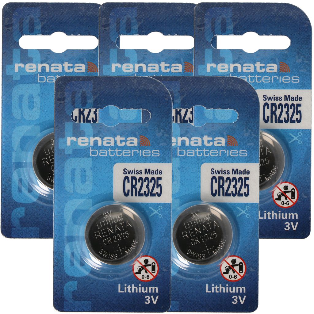 CR2325 Lithium Batterie IEC CR2325 5er Set Produktbild 