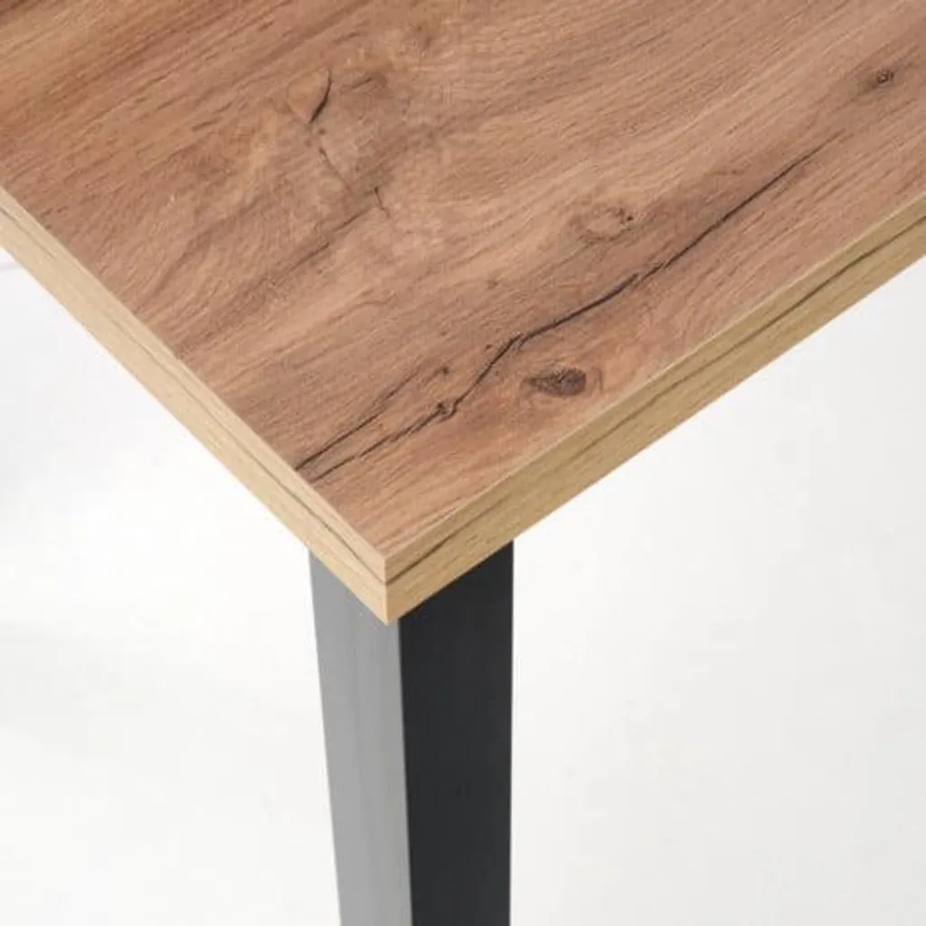 Table de repas non pliante Cobalt 80cm pour petit appartement - 5