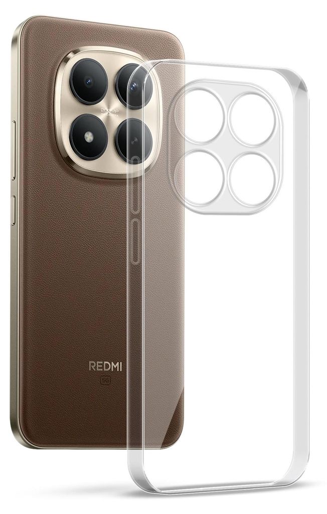 Handyhülle für Xiaomi Redmi Note 15 Pro+ 5G Hülle Transparent Flexibel Elastisch Case Cover Backcover Schutzhülle