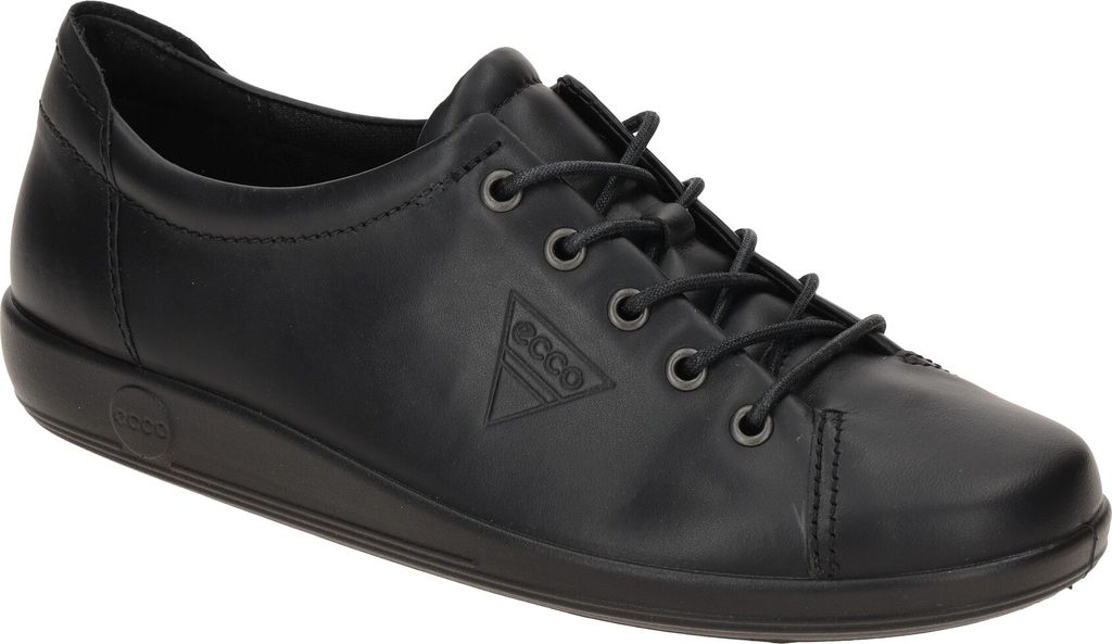 Ecco Schnürhalbschuhe in schwarz, Gr. 35