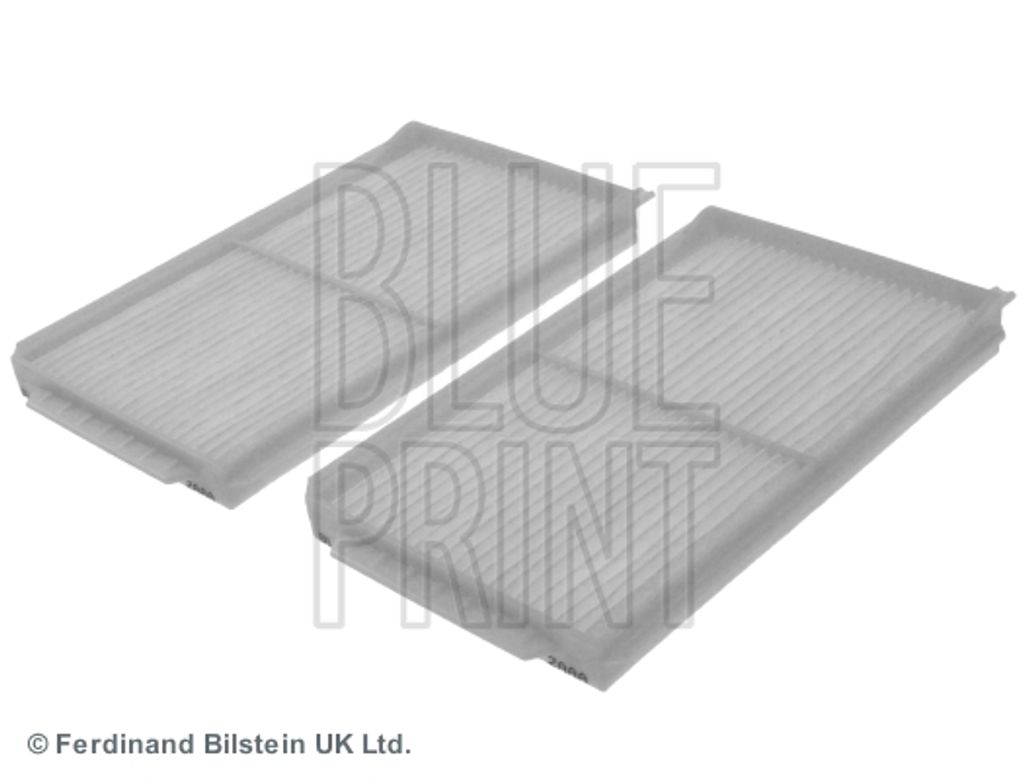 BLUE PRINT Filtersatz Innenraumluft Pollenfilter ADM52523 für MAZDA DEMIO (DW)