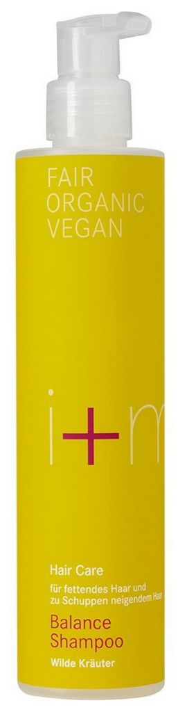 i+m Naturkosmetik Hair Care Balance Shampoo Wilde Kräuter für schnell fettendes / zu Schuppen neig. Haar