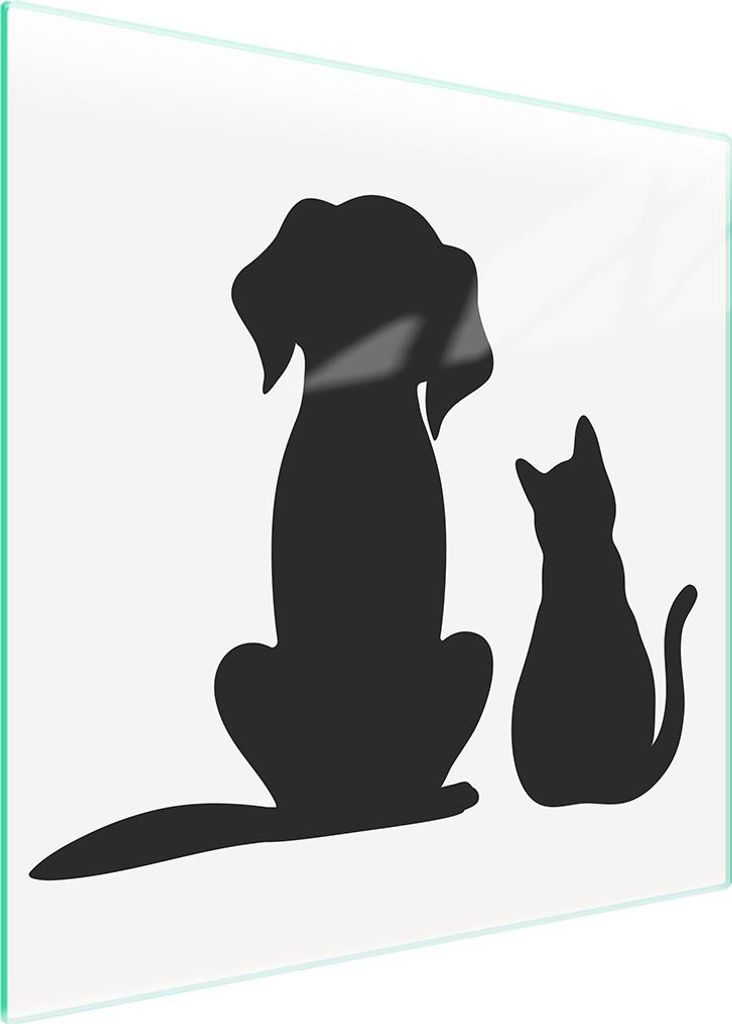 Glasschutzplatte Für Herd 50X52 Tiere