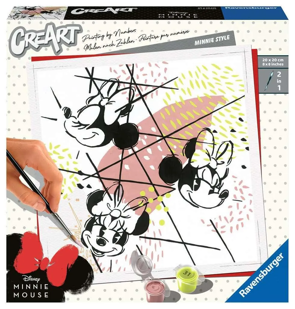 Jeu Créatif Minnie Style Ravensburger 20127 - Cadeau Puzzle 3D Enfant