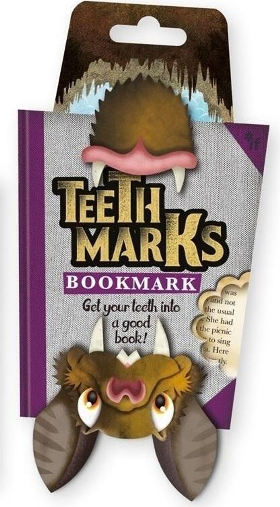Teeth-Marks Bookmarks-Bat