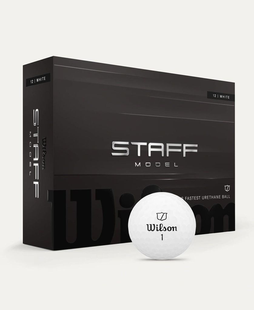 Wilson Staff Modell 2026 Golfbälle Weiß Produktbild 