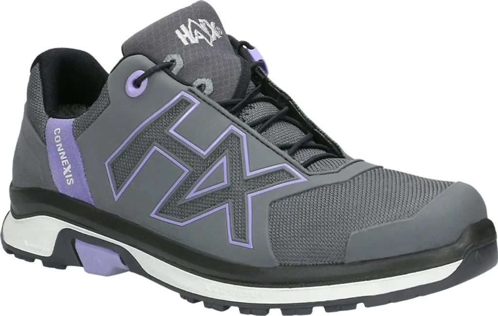 HAIX CONNEXIS Go 2.0 GTX Ws low 36002 Gris Violet T35 Chaussure Basse