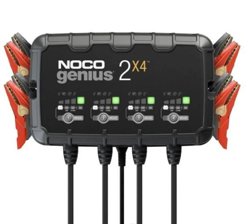 Récupérer une Batterie Morte avec NOCO Genius2X4 Chargeur 4 Sorties