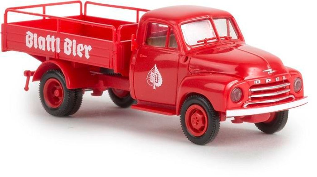 Brekina 35329 - 1/87 Opel Blitz Bierpritsche - Blattl Bier - Neu