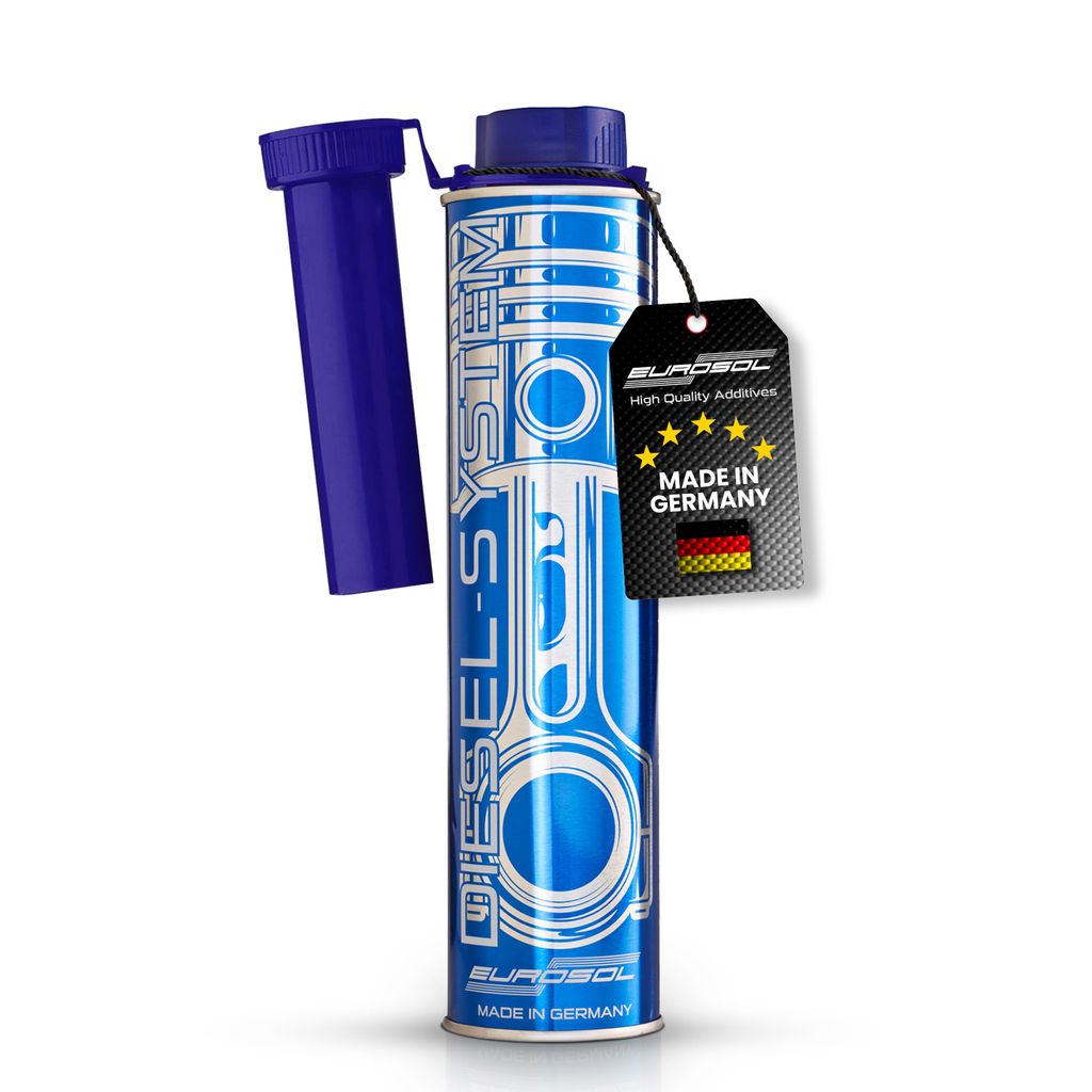 EUROSOL Diesel-System – Diesel Additiv 400ml, DPF Reiniger Dieselpartikelfilter, AGR Reiniger Diesel, Injektor Reiniger Diesel, Motorsystemreiniger