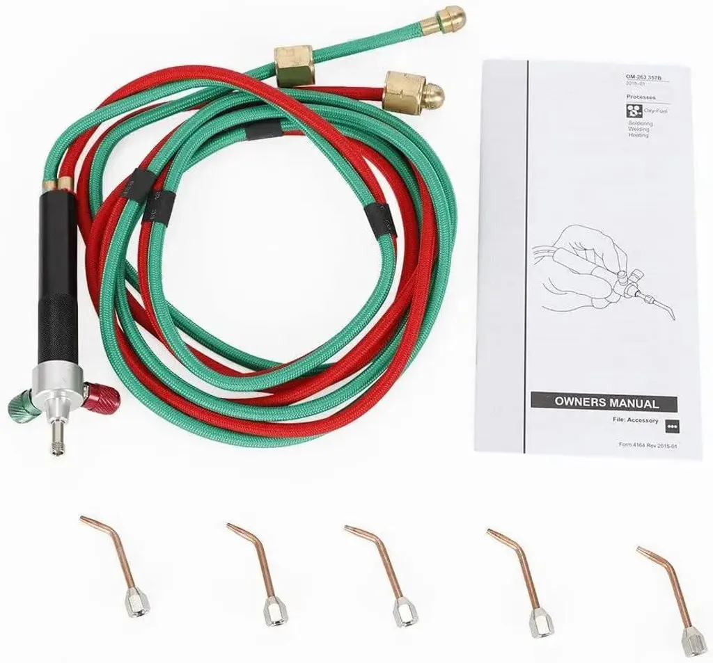 Chalumeau Micro de Précision avec 5 Buses Interchangeables en Métal