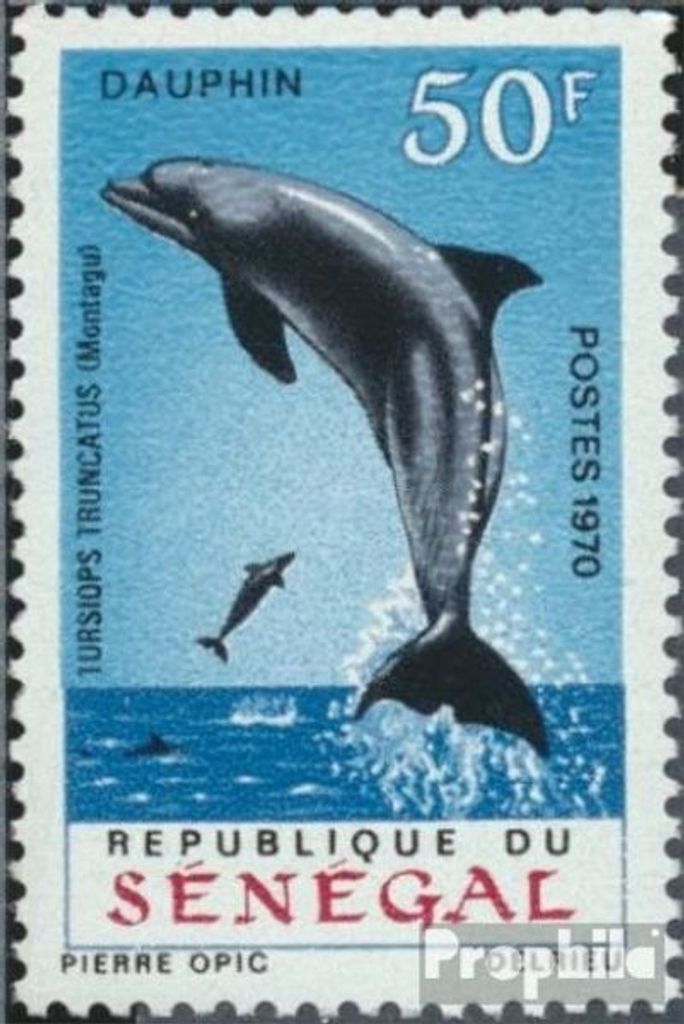 Briefmarken Senegal 1970 Mi 416 (kompl.Ausg.) postfrisch Delphine