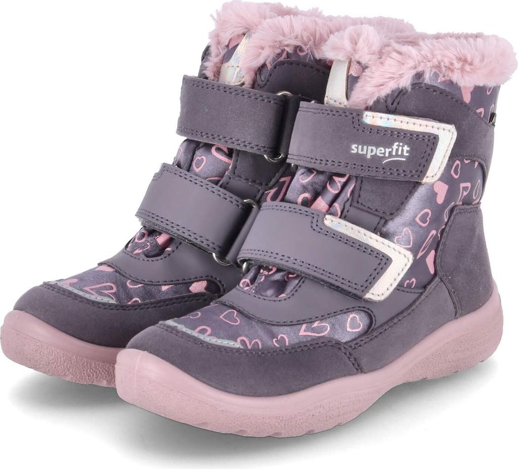 Superfit Crystal Mädchen Stiefel wasserdicht rosa 34