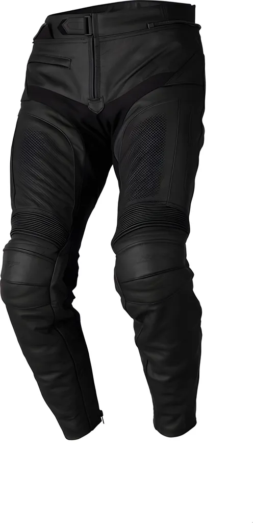 Pantalon moto RST Tour 1 cuir noir S idéal pour voyage et touring