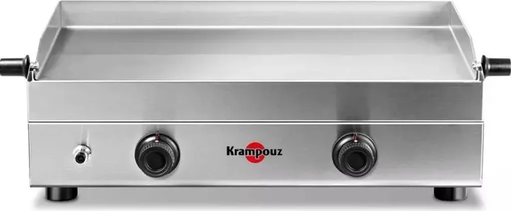 Plancha Gaz Extérieur Krampouz Inox 64x33 cm pour 10 Personnes