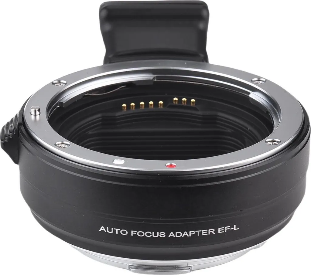 Bague d'adaptation EF vers L-Mount avec Autofocus pour Lumix S5 S1H et S1