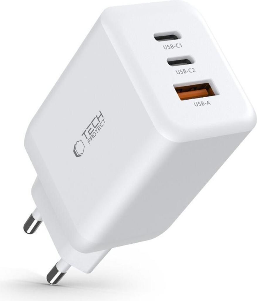 Tech-Protect 65W Multiport Standard-Ladegerät für MacBook Produktbild 