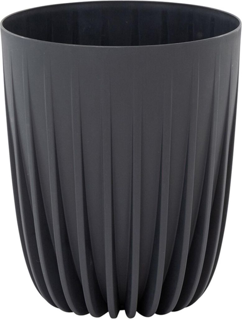 SIENA GARDEN ECO Gefäß Palma 25 anth rec. Kst. 25x25x30 cm