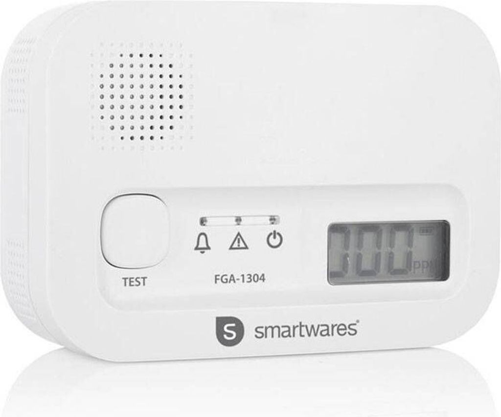 Detektor oxidu uhoľnatého Smartwares, 10-ročný senzor, s Obrázok produktu 