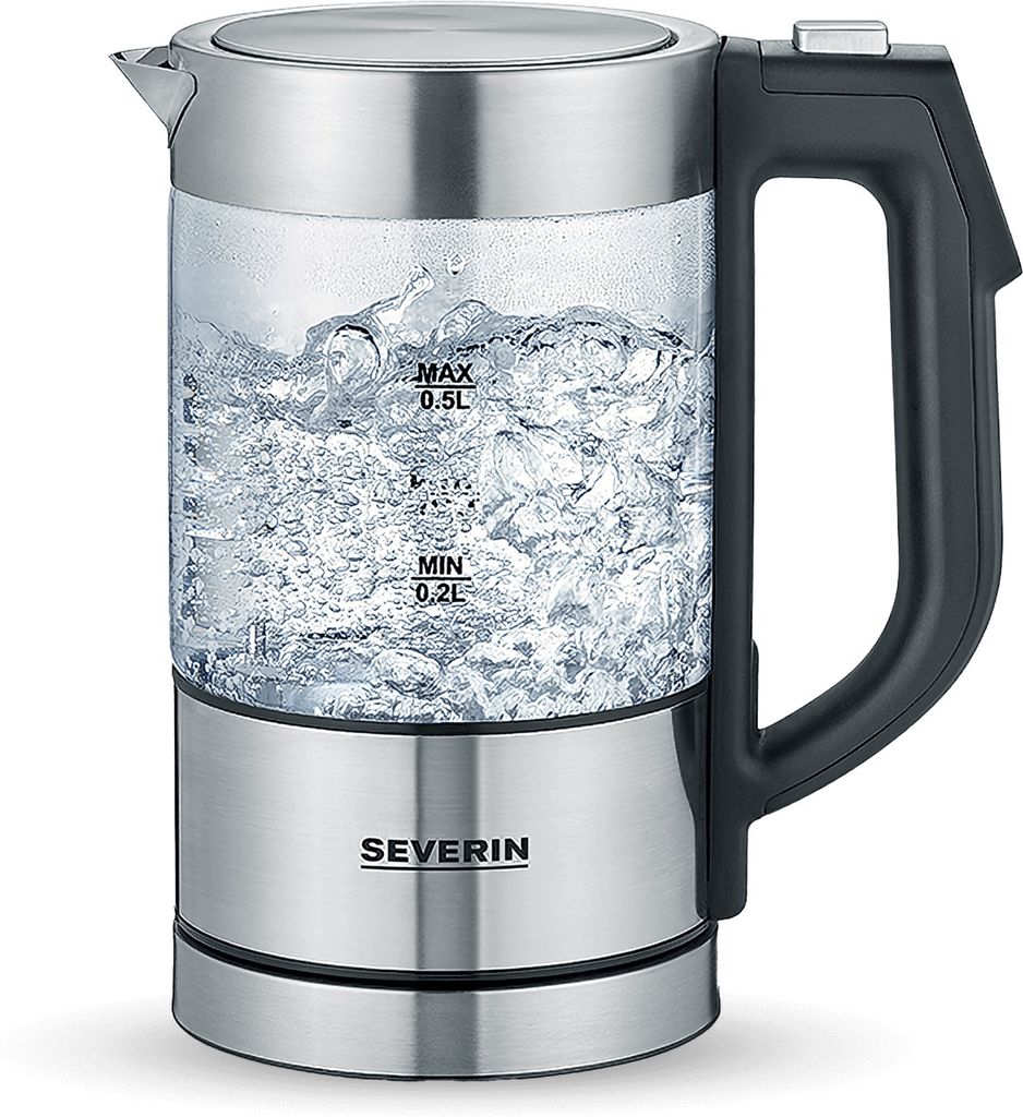 Wasserkocher Temperaturauswahl Glas SEVERIN WK 3458 0,5 L Produktbild 