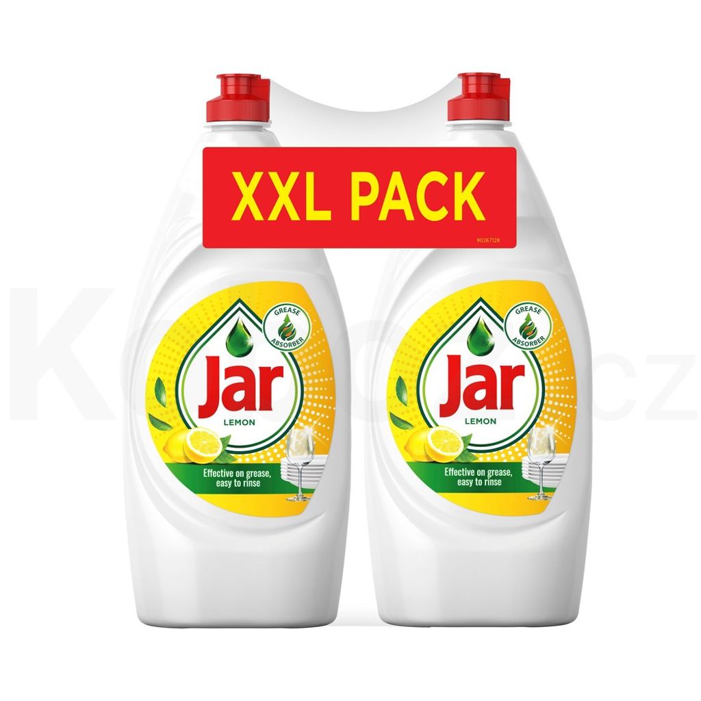 Jar Lemon prostředek na mytí nádobí 2× 1 350 ml Obrázek produktu 1