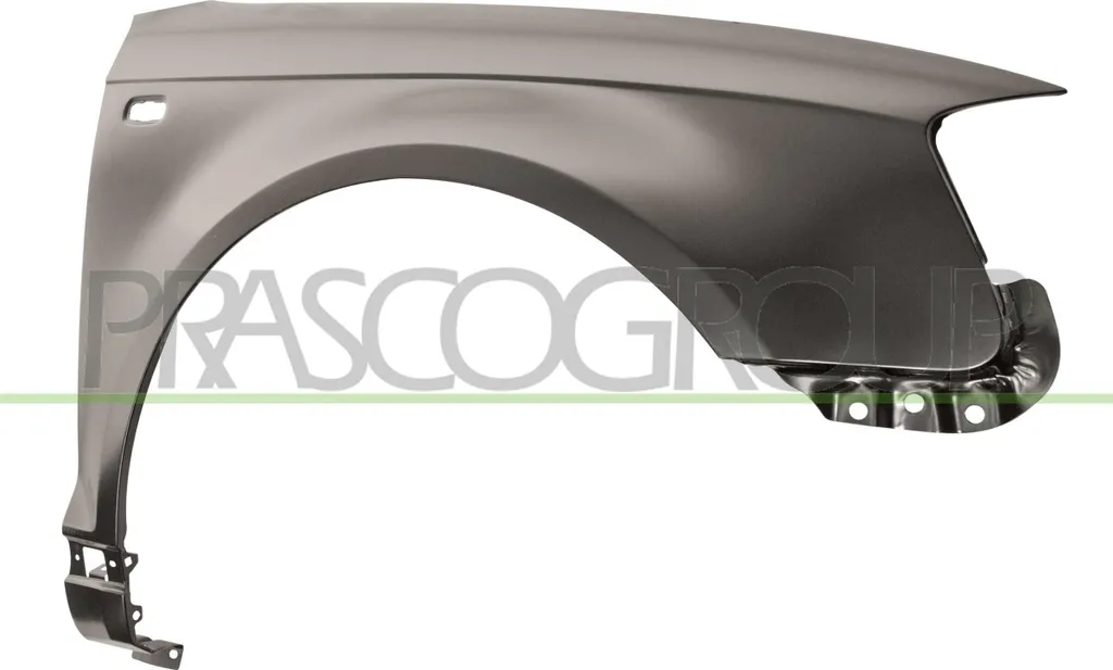 Aile droite en acier traité pour Audi A3 (8P) 2003-2012 - OE 8P0821106B