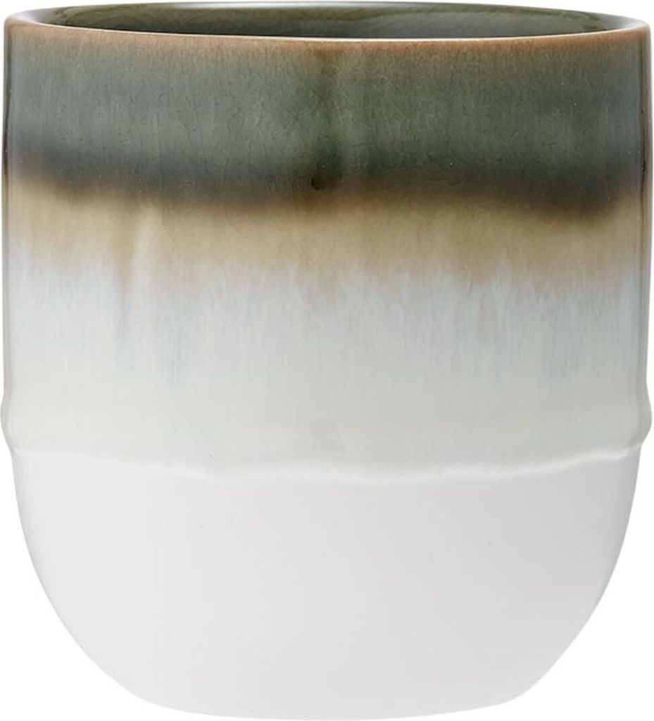 ladelle CAFE Becher ohne Henkel grün schattiert 0,3 l