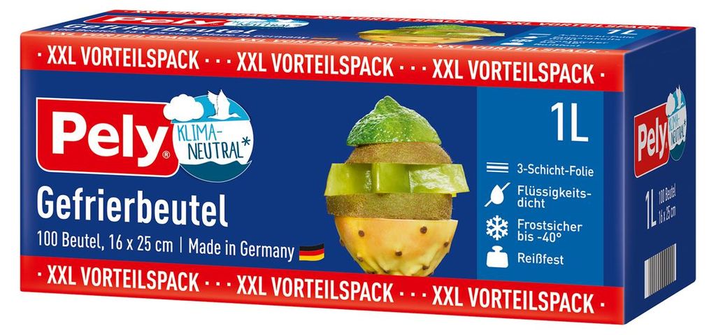 Woreczki do zamrażania Pely 3-warstwowe foliowe ekonomiczne Zdjęcie produktu 
