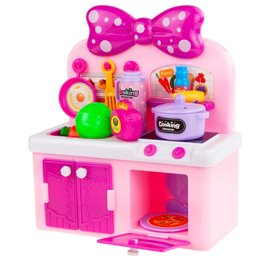 Cuisine pour enfants avec évier et brûleur Set-X20 en bois durable - 8