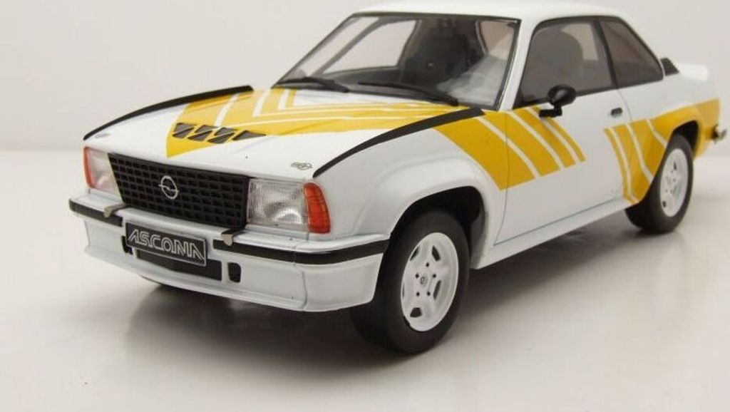 OPEL Ascona B 400 1982 weiß und gelb., IXO18CMC127.22, Produktbild 