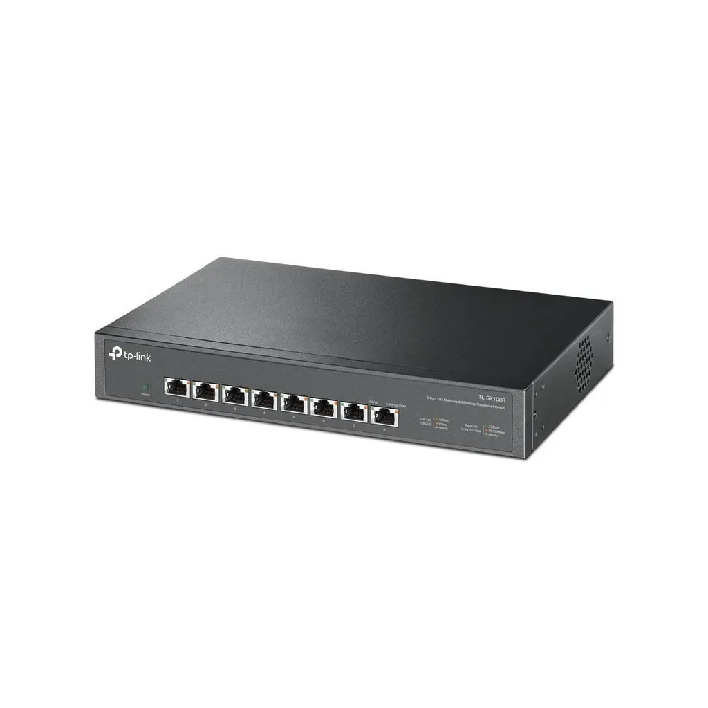 TP-Link TL-SX1008 V1 Switch 10G 8 Ports Ethernet Multi-Gigabit Desktop