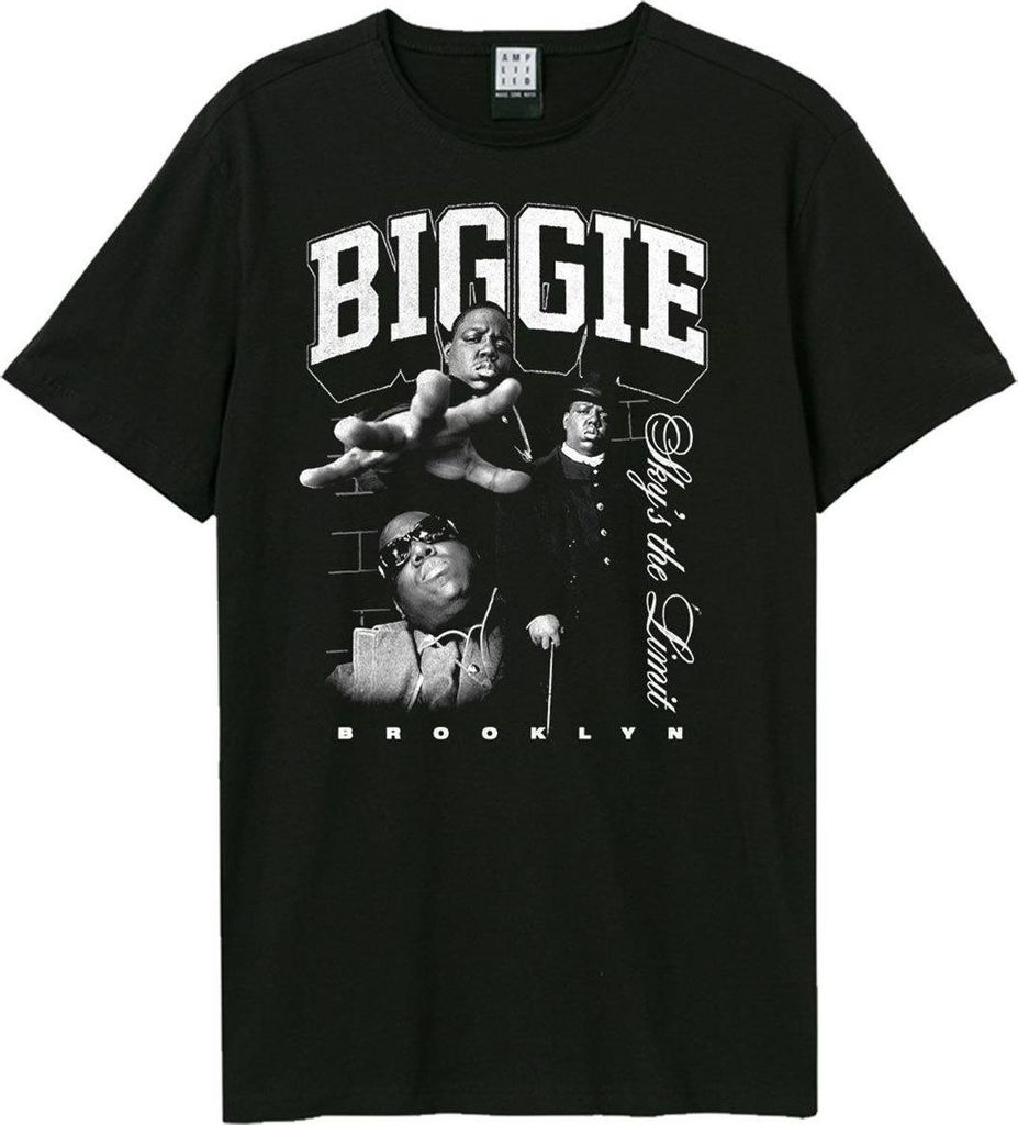 Amplified - "Sky ́s The Limit" T-Shirt für Herren/Damen Uni GD3988 (XS) (Schwarz)