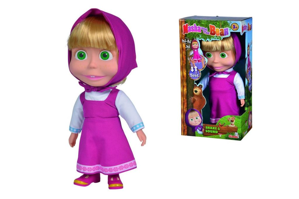 Simba 109301074 Masha and The Bear Mascha und der Bär Shake Produktbild 7