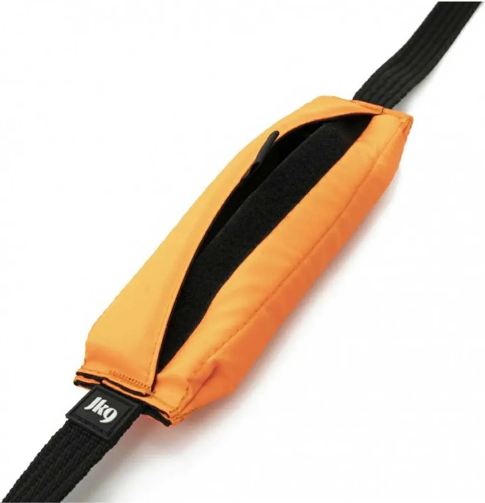 Longe de rappel pour chien 5 mètres Julius K-9 Orange 14 mm pro
