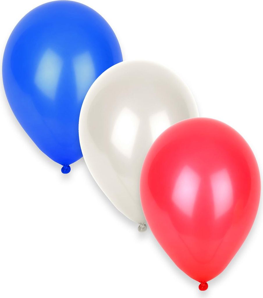Accessori per feste Palloncini Francia 12 pezzi Immagine del prodotto 