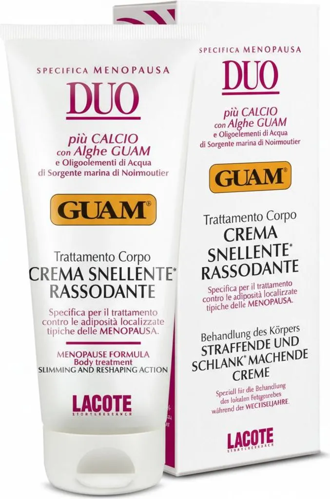 Paupières Tombantes Ménopause ? Solution Guam Crème Liftante 200ml