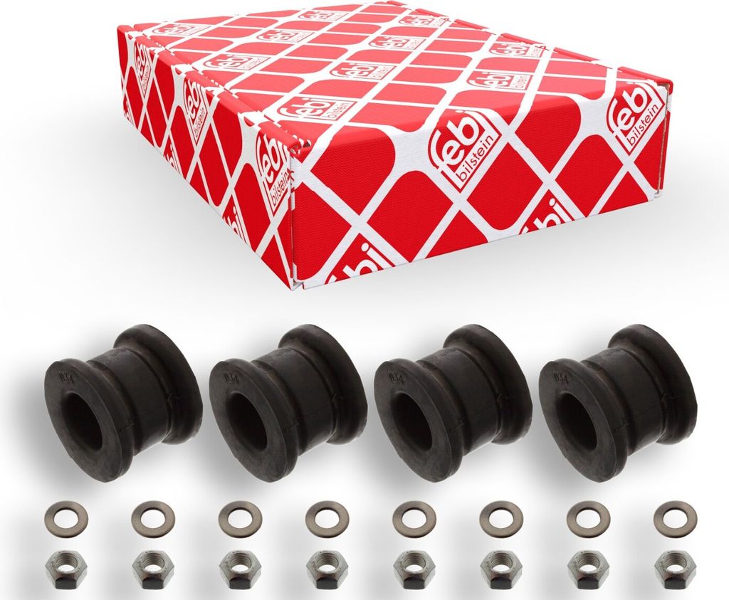 FEBI BILSTEIN 08683 Stabilisatorlager Reparatursatz passend für MERCEDES-BENZ 190 (W201) Vorne Links Vorne Rechts 21mm