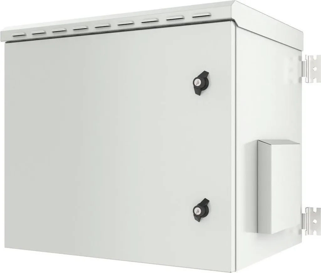 Solution de Stockage Réseau 9U pour Bureaux - Coffret Lanview Blanc