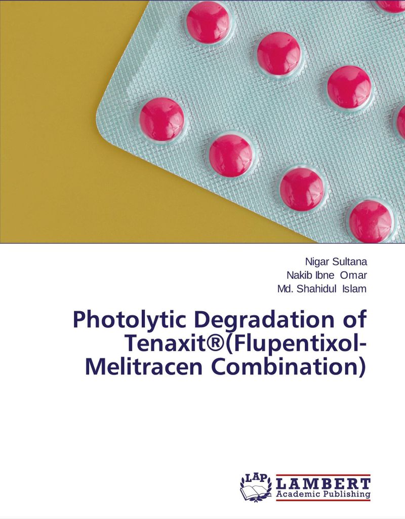 Photolytic Degradation of Tenaxit (Flupentixol-Melitracen Combination)