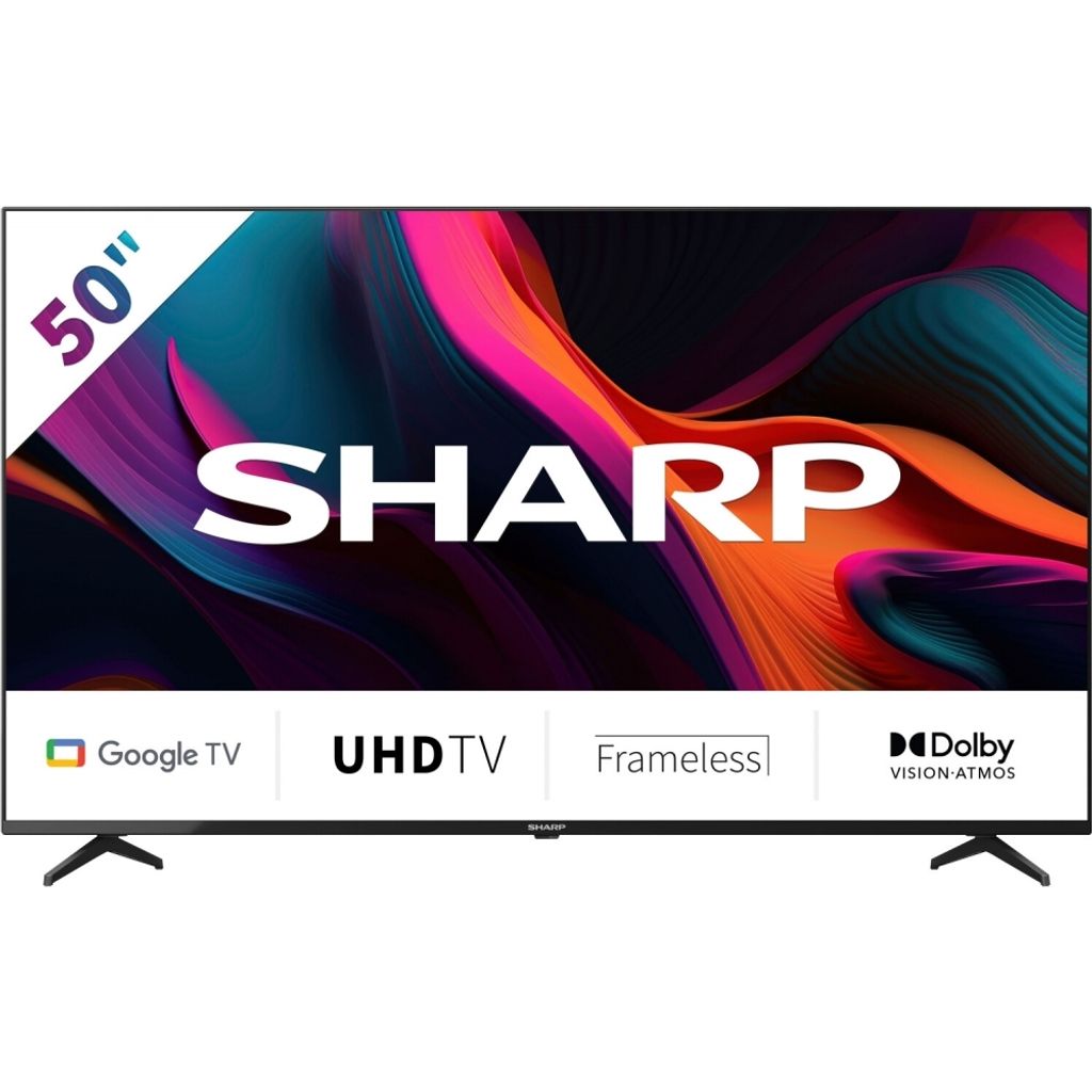 Sharp 50 Zoll GL4260E 4K UHD LED TV schwarz Produktbild 9