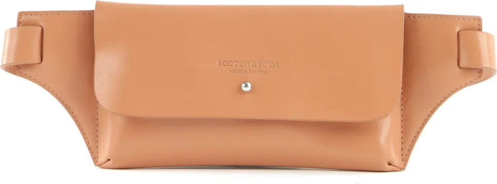 Scotch & Soda Marsupio Pelle Rosa Albicocca - Must-Have Stagionale Donna