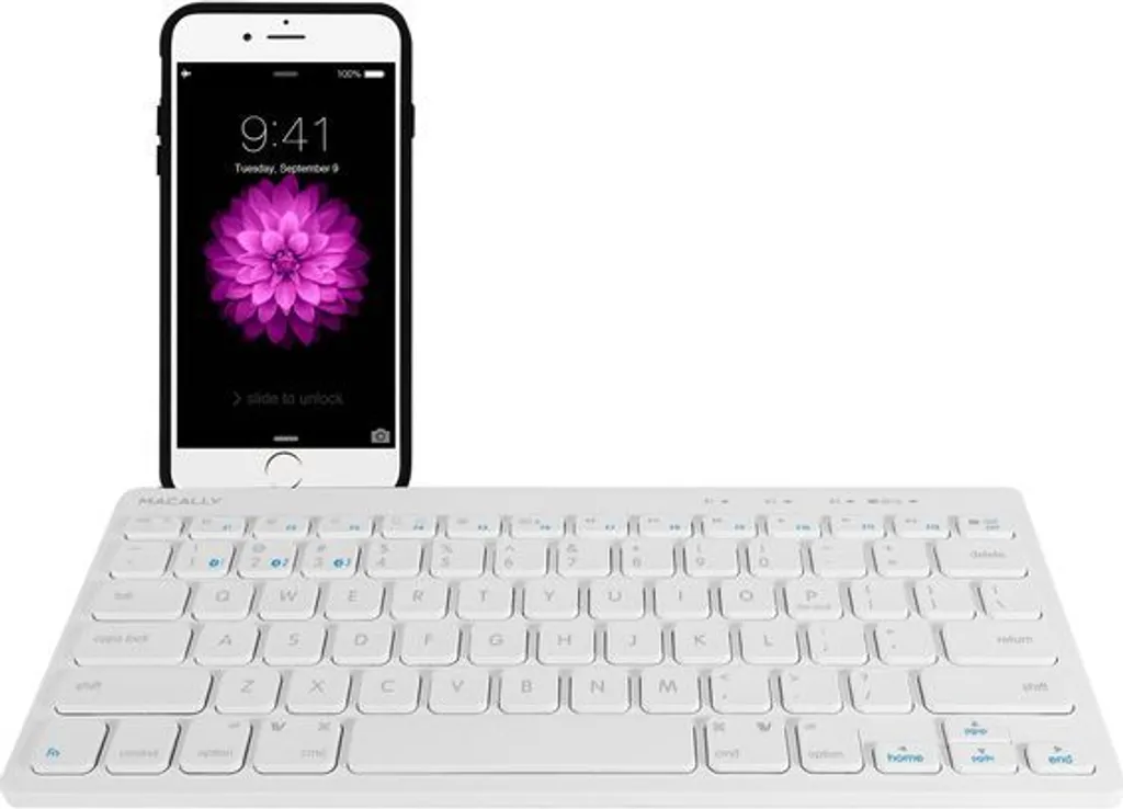 Clavier Multi-Dispositifs Macally BTMINIKEY Bluetooth pour iOS Android
